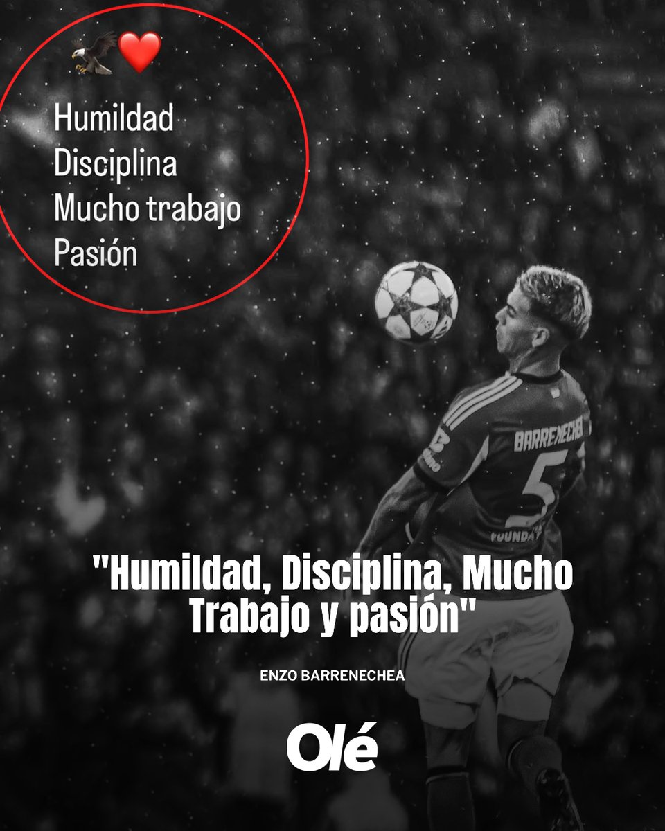 DiarioOle's tweet image. POLÉMICA EN PORTUGAL POR EL "HDMP" EN EL POSTEO DE BARRENECHEA: "Humildad, Disciplina, Mucho trabajo y Pasión" 😅👀

➡️ La publicación del argentino ocurrió luego del partido en el que el Porto eliminó a las Águilas por la Copa de Portugal, el último miércoles

🔍 ¿QUÉ OCURRIÓ EN…