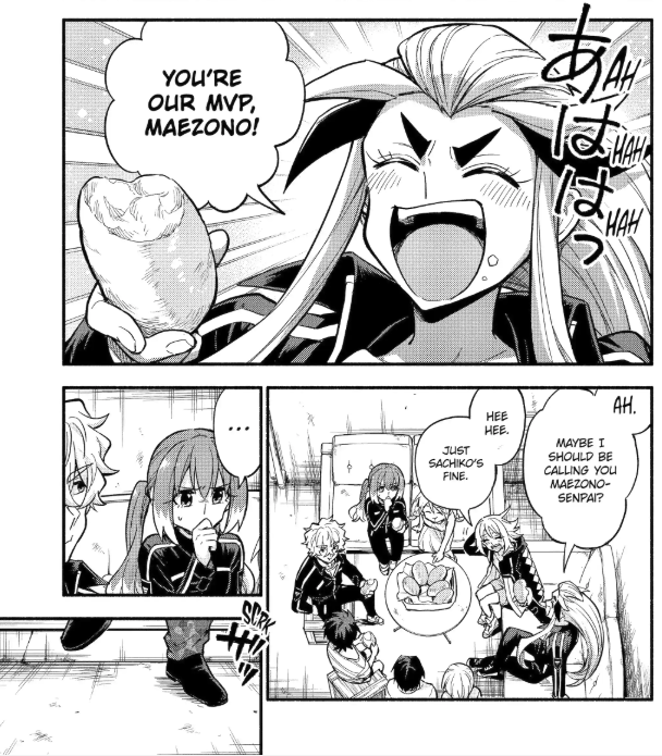 DailyTalentless's tweet image. Sachiko has been absolutely carrying this arc