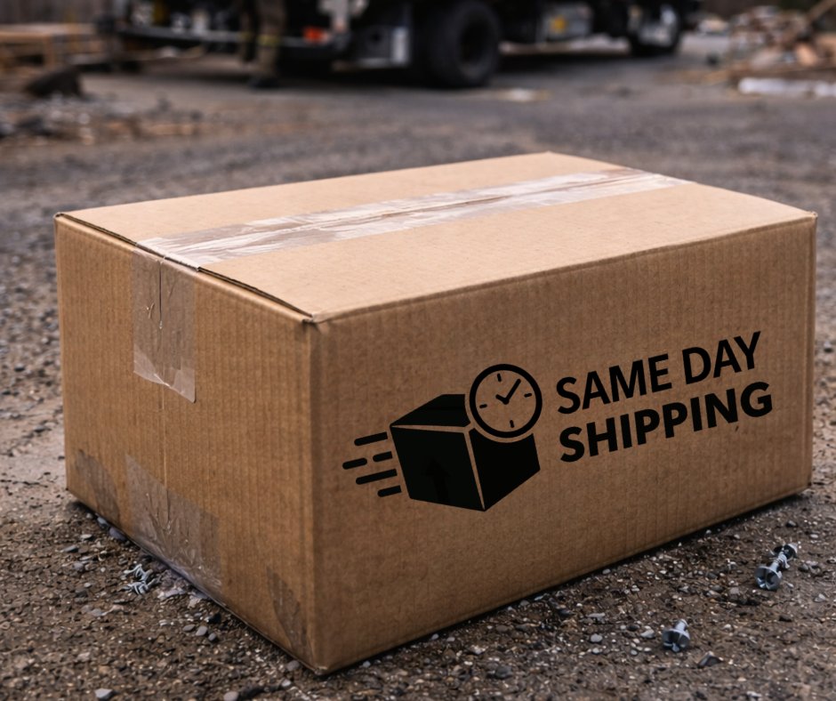 Need it on the job this week?
Most in-stock orders ship same day if placed before 1PM EST.
No waiting. No guessing. Just fast, reliable shipping, so your crew doesn’t stall. 🔩📦

#ContractorSupply #SameDayShipping #MetalRoofingTools #RapidMaterials #RoofingPros #JobsiteReady