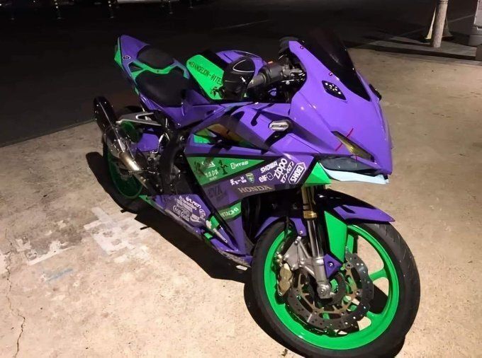 EvangelionShots's tweet image. Evangelion Bike
