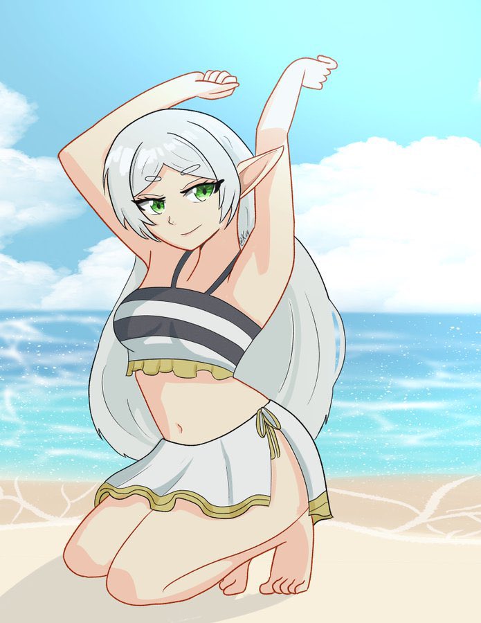 TheKeySoup's tweet image. Season 2 airs today #FrierenFA #frieren