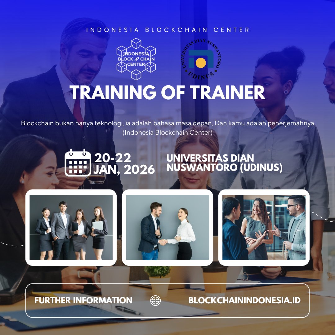 Indonesia blockchain center tweet media