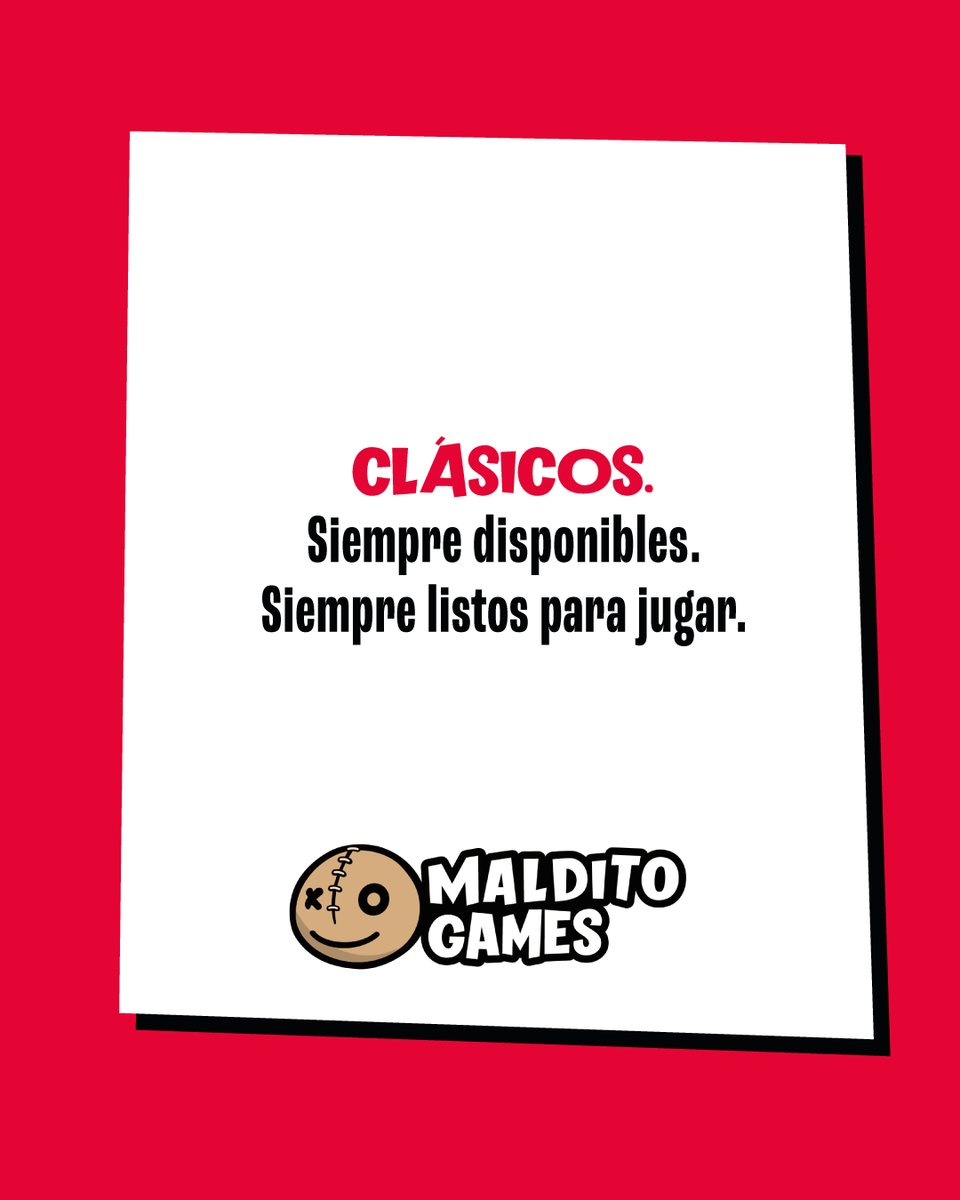 DevirAmericas's tweet image. Los clásicos son clásicos por algo... porque siempre es buen momento para una partida 🎲 Que los clásicos nunca falten en tu ludoteca 💙

Conoce lo que va llegando a Devir Americas de @malditogames.bsky.social 🛩 y empieza a hacer espacio para tus nuevas adquisiciones 🤭✨