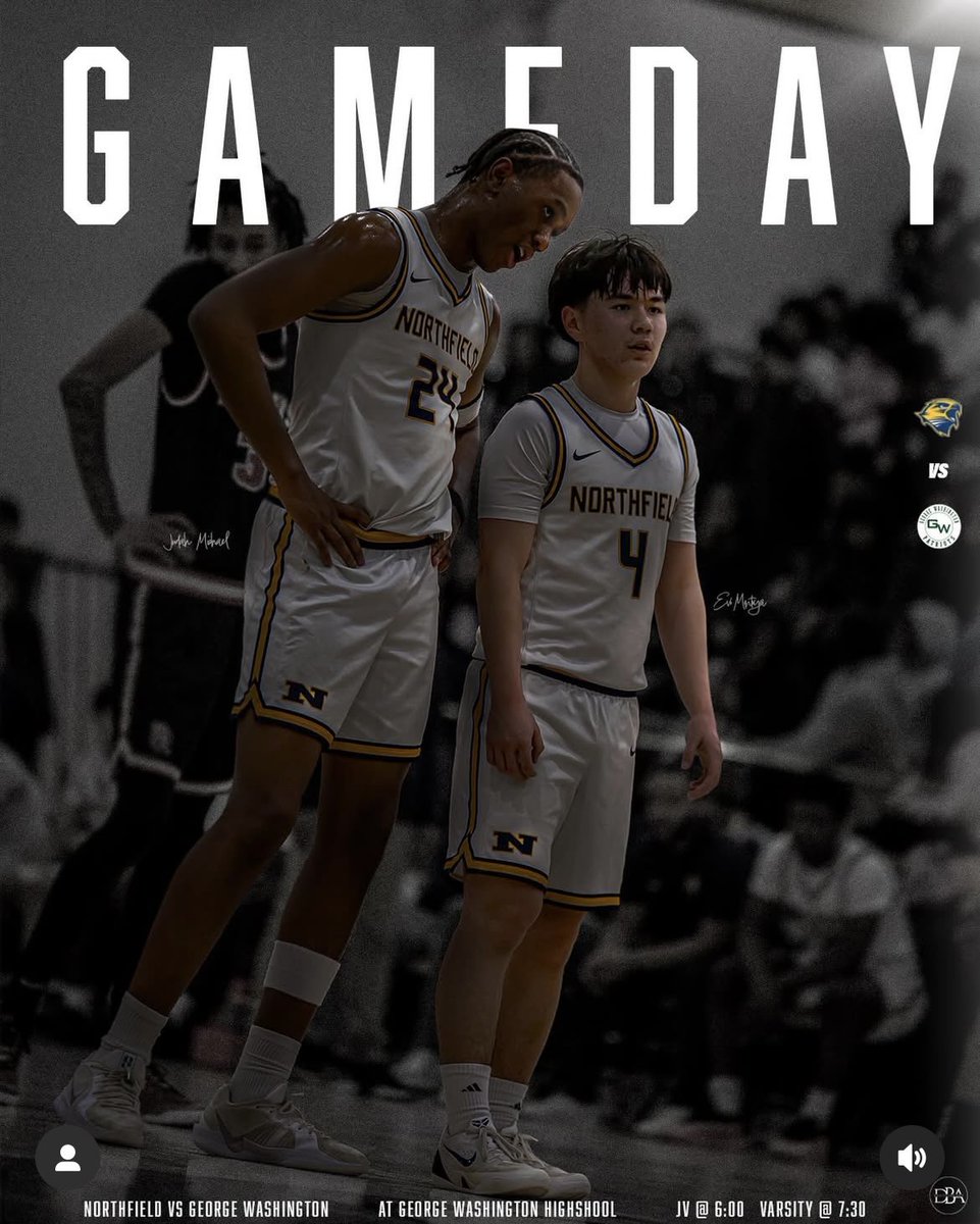 NighthawkHoops's tweet image. GAMEDAY 🏠🏀 
🆚 George Washington HS
🗓️ January 16, 2025 - 7:30pm
📍@ George Washington