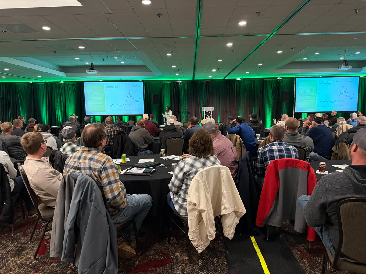 AgCountry's tweet image. More than 245 people attended our AgFocus Conference in Willmar, Minnesota. Attendees gained valuable insights and practical takeaways, while making meaningful connections with peers and industry experts. Presentations focused on the latest weather trends and forecasts, as well…