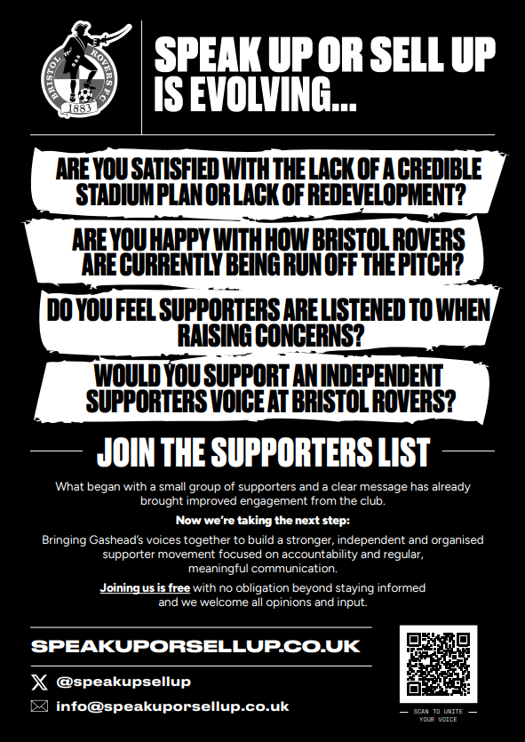 Bristol Rovers Independent Supporters Association tweet media