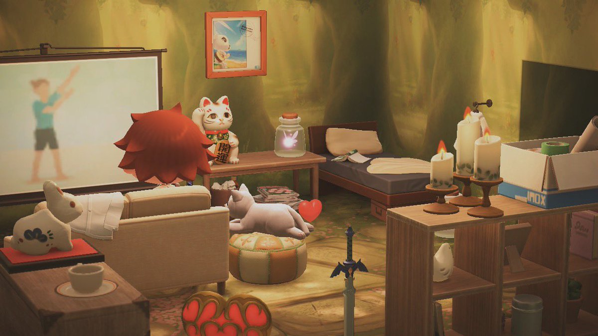 uppermooon's tweet image. I’m obsessed with the Zelda items #AnimalCrossing