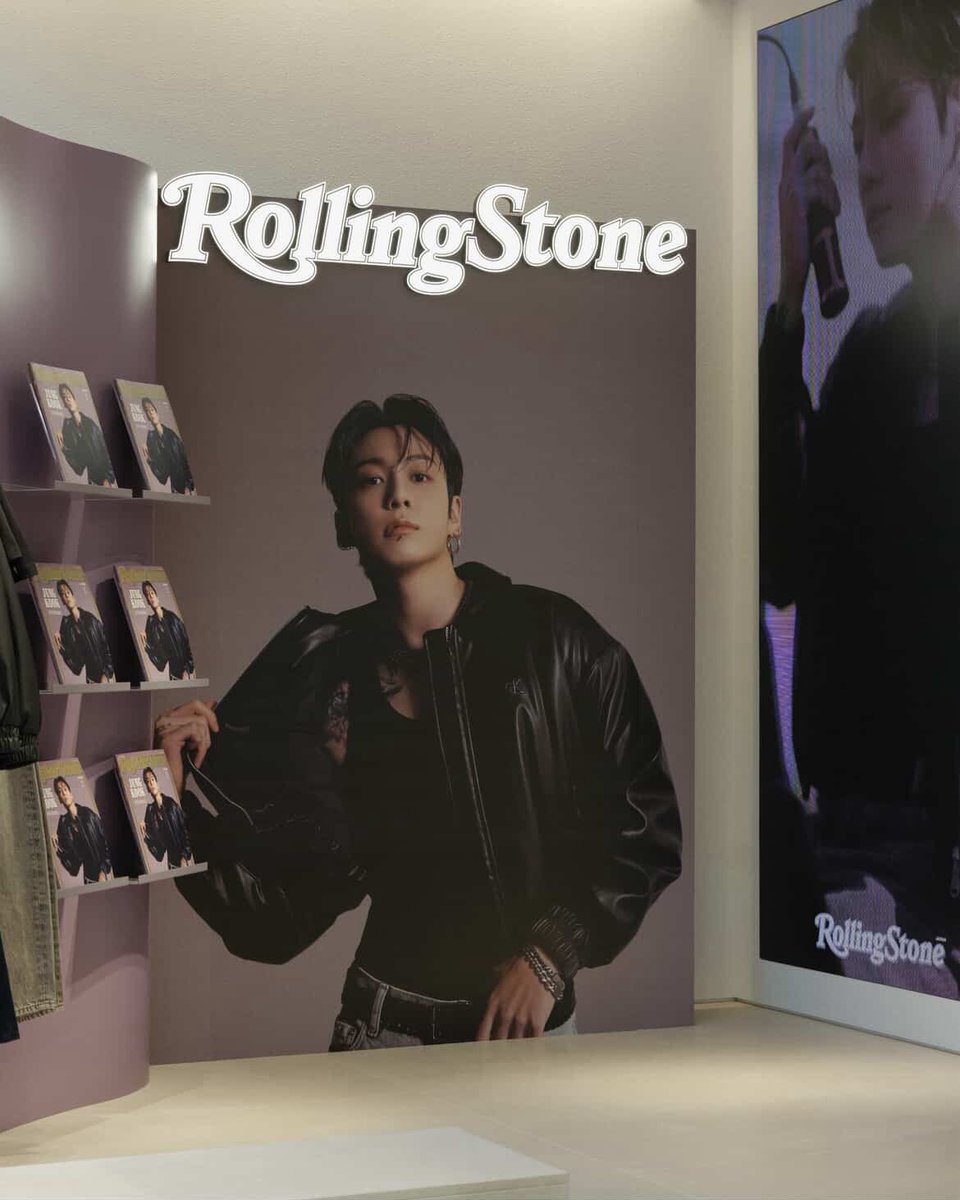 JKGlobalFanbase's tweet image. Calvin Klein shared new photos from its flagship store in Tokyo:

“For your viewing pleasure. All eyes on @/mnijungkook’s Rolling Stone cover. Shop his looks at the flagship store in Harajuku.” Via Instagram Channel

#JungkookxRollingStone #JUNGKOOKxCALVINKLEIN