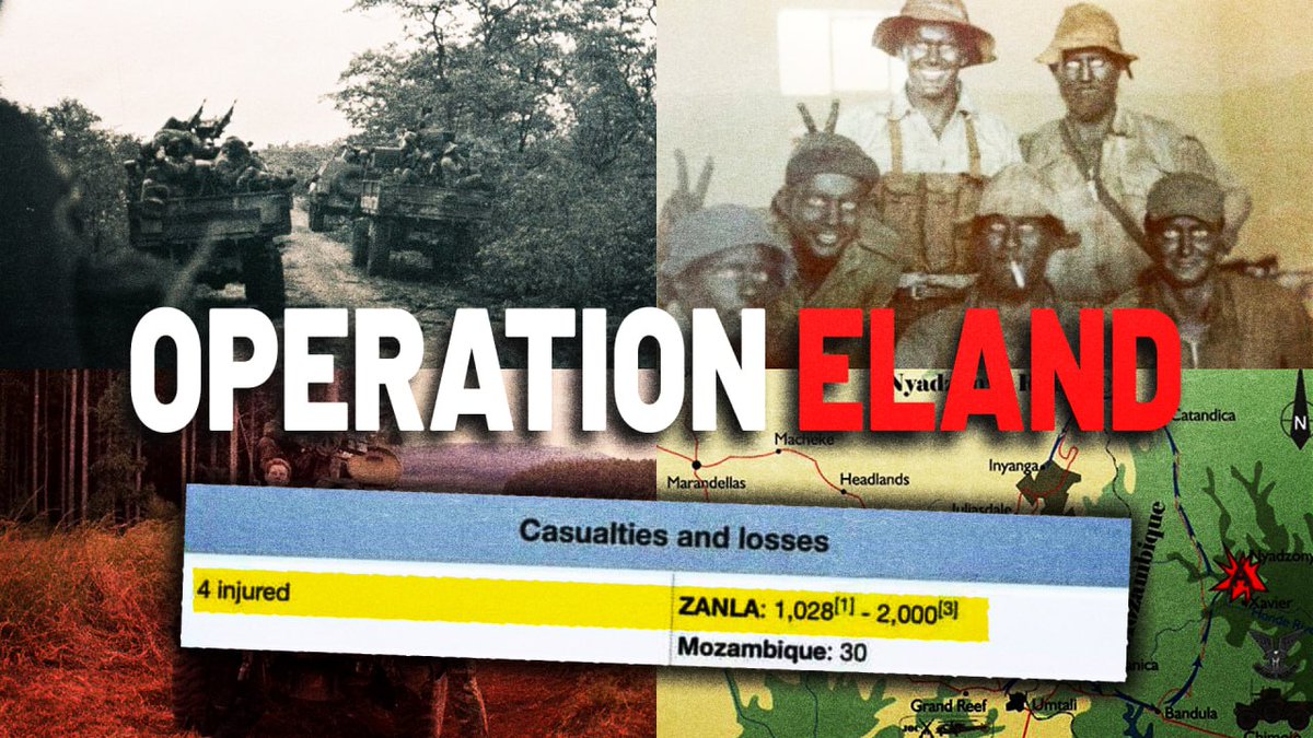 ZoomerHistorian's tweet image. NEW ZOOMERSLOP

A little something for Subs, yes, it's that operation, the one from the meme about the 84 Rhodesian pale farm boys in short shorts vs 5000 USSR trained guerillas 

You watch, link below