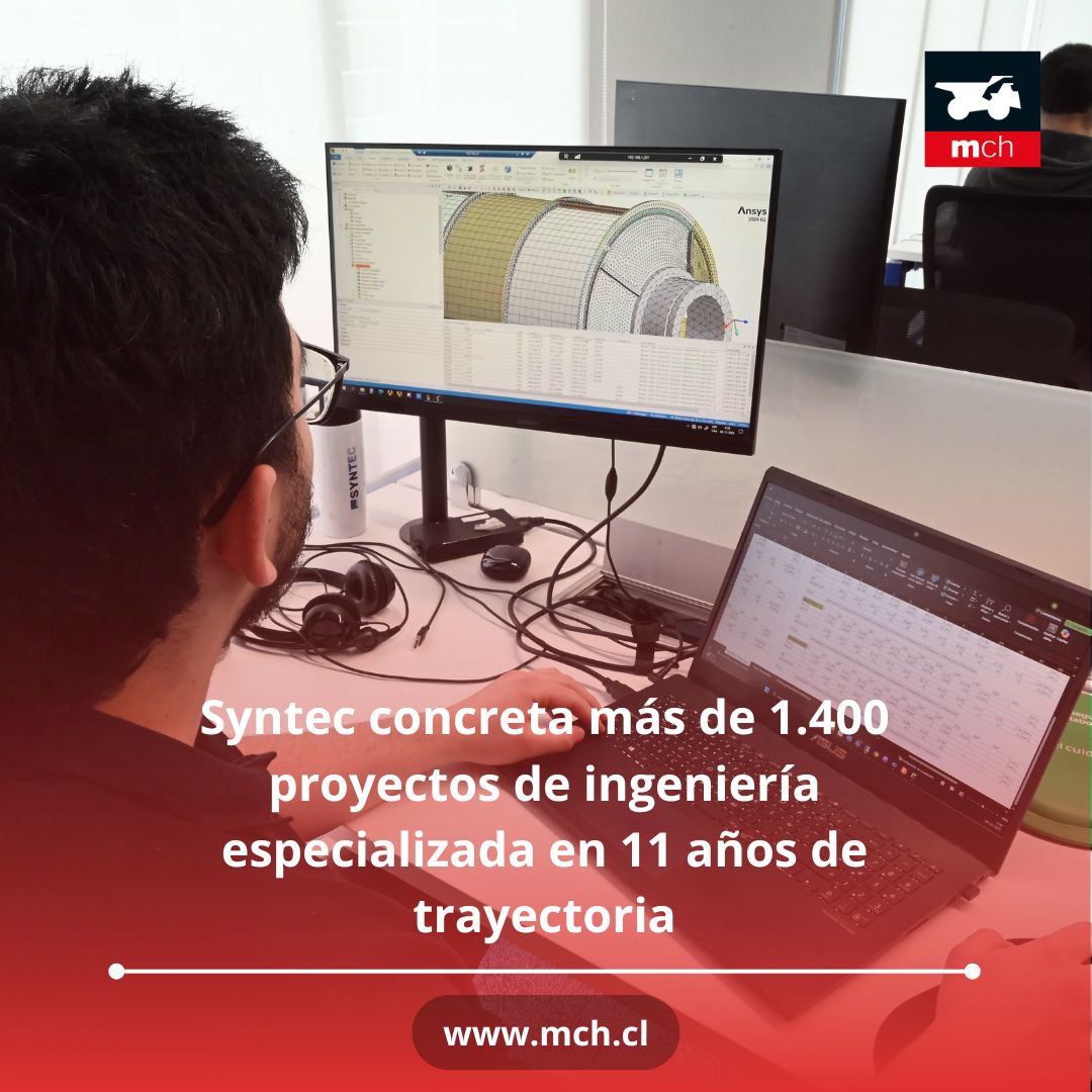 mineriachilena's tweet image. Entre los servicios más demandados, que resuelven problemas operacionales a la minería e industria, figuran Modelación Fluidodinámica (CFD) y Manejo de Materiales.

➡️ mch.cl/syntec-concret…

#SYNTEC #Ingeniería #Proyectos #Proveedores #Minería #MineríaChilena