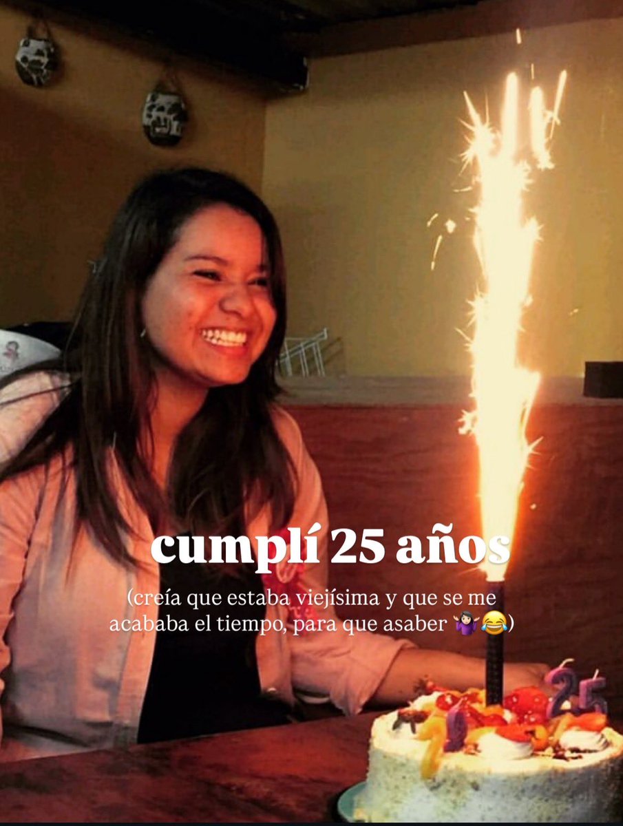 salvadorenalsur's tweet image. En el 2016 cumplí 25 años y creí que se me acababa la vida 🤷🏻‍♀️😂 #2016 #patriayfamilia #pyfnamar #pyf