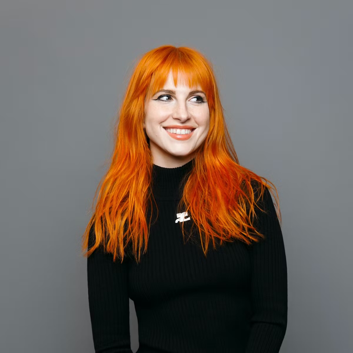 imaIiabiIityx's tweet image. hayley williams with orange hair appreciation post 🧡