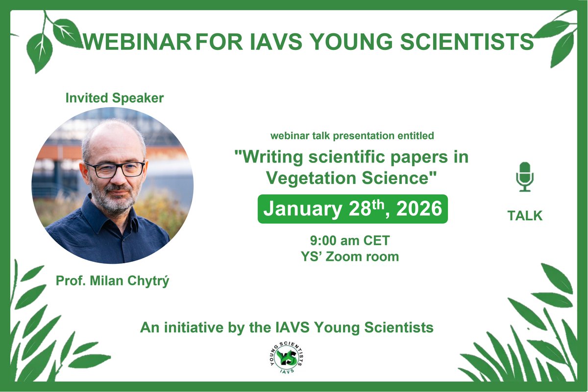 IAVS Young Scientists tweet media