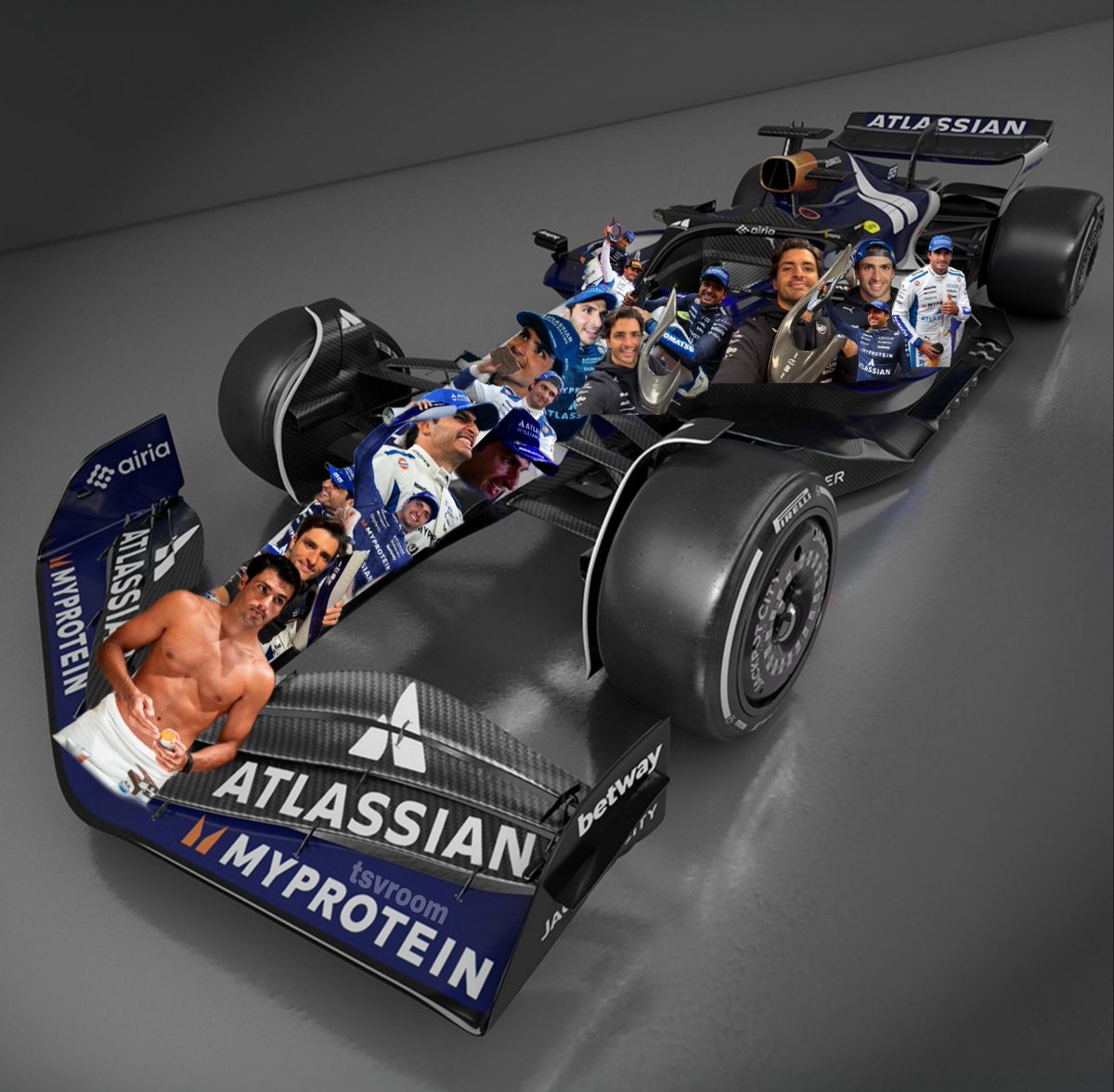 tsvroom's tweet image. el unico levery que williams podría sacar para satisfacerme: