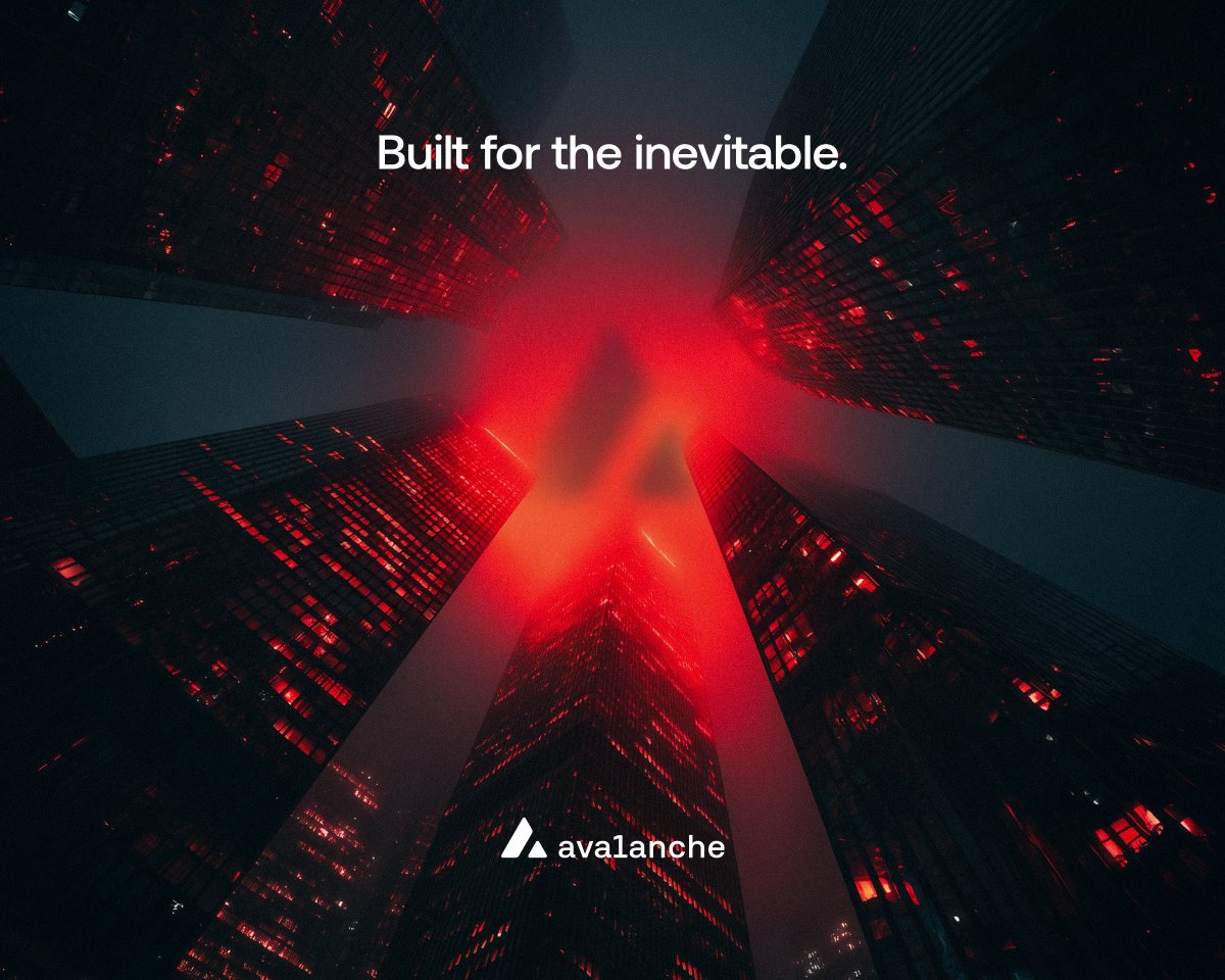 business will be onchain.
business will be on avalanche.