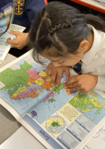 Year 4 were using atlases to help them identify countries of Europe and their capital cities <a href="/PKCKST/">Primary Knowledge Curriculum</a>