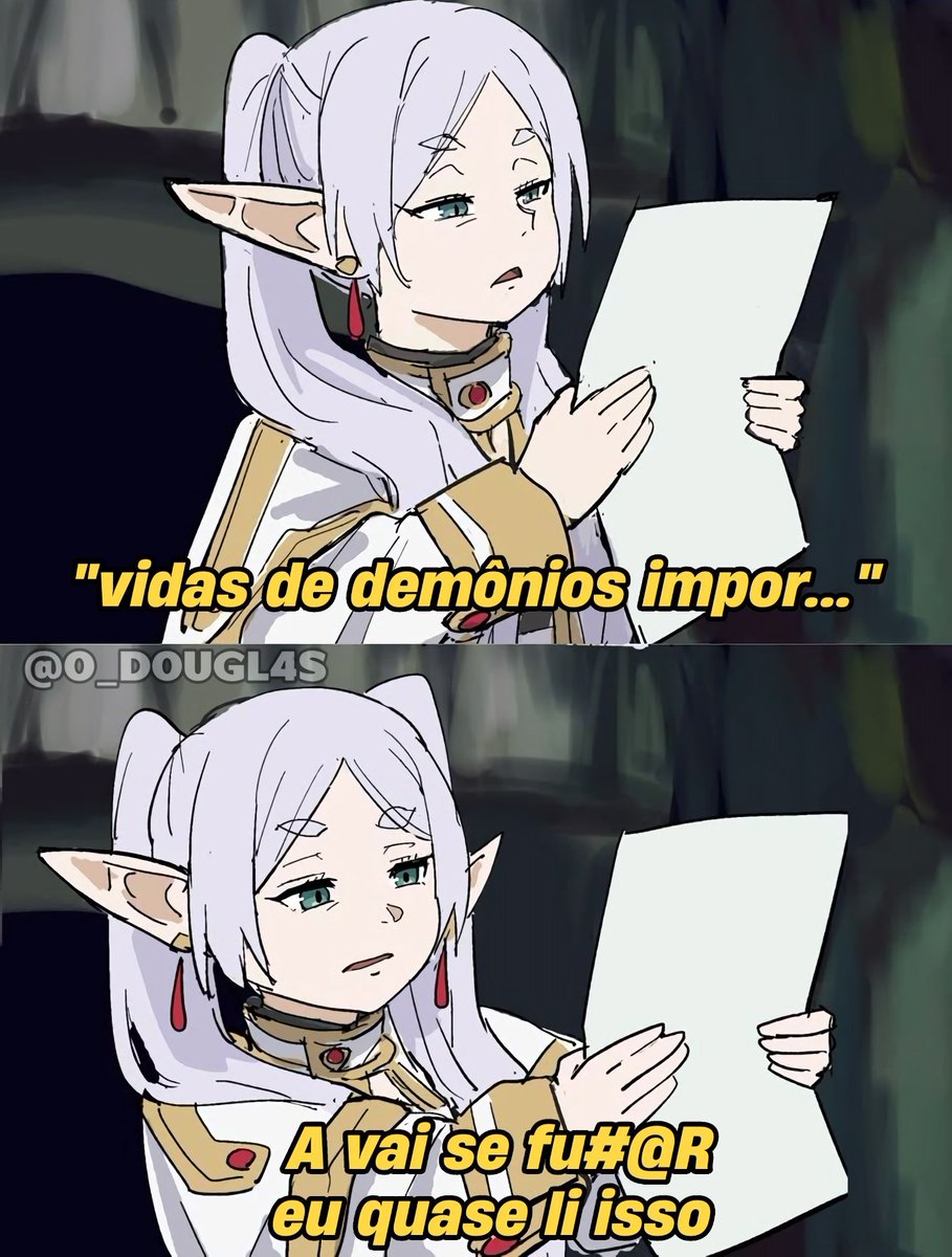 O_Dougl4s's tweet image. Frieren não perdoa