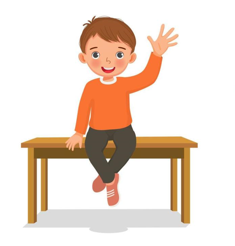 Consell de #boncatalà del 16 de gener:

Cal parar compte de distingir entre «seure A taula» (normalment per a menjar), que és el que fa la família dibuixada a l'esquerra, i «seure A LA taula», que és el que fa el nen dibuixat de la dreta.

L'article fa la diferència!

Que corri.