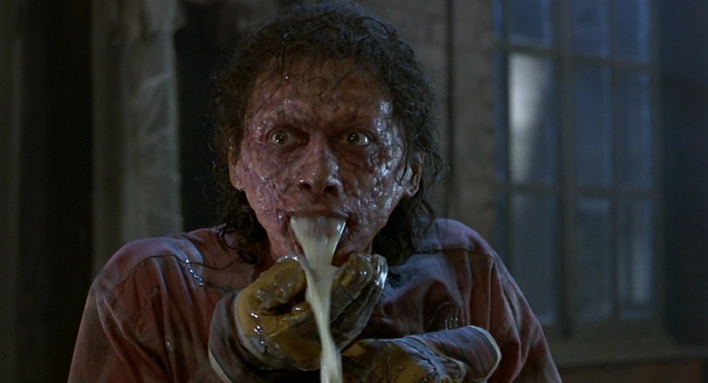 letterbub's tweet image. The Fly (1986) dir. David Cronenberg, sfx Chris Wales &amp;amp; Stephan Dupuis