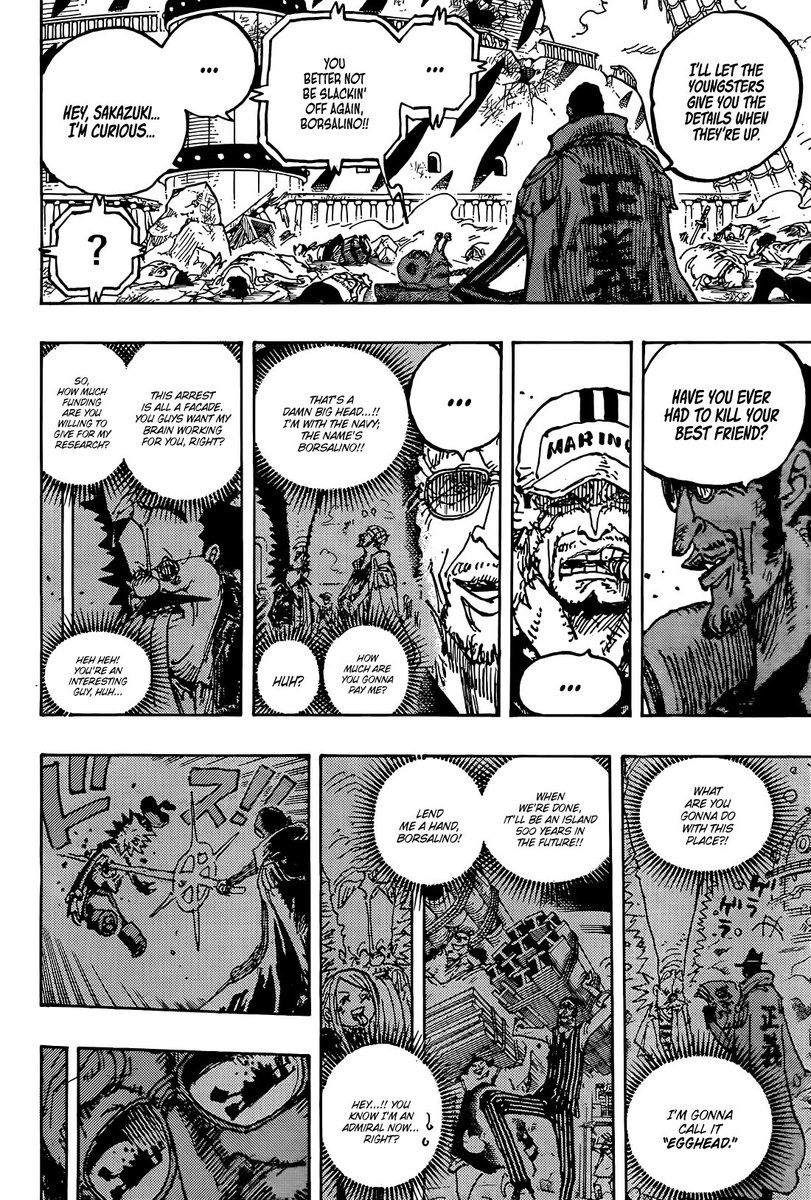 emprodabob2's tweet photo. This scene... Kizaru was on one making Akainu apologize 😭🔥 #onepiece https://t.co/9oFqmKvXIn