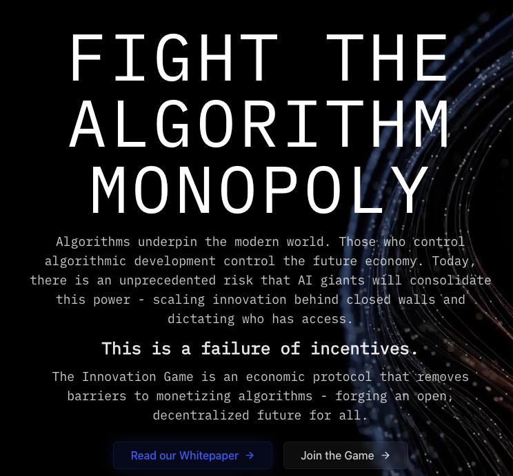 The Innovation Game (𝔦, 𝔦) tweet media