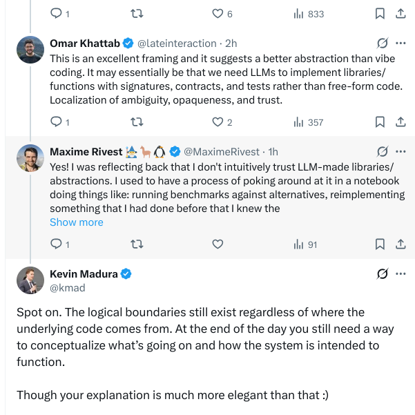 Black-box boundaries thread