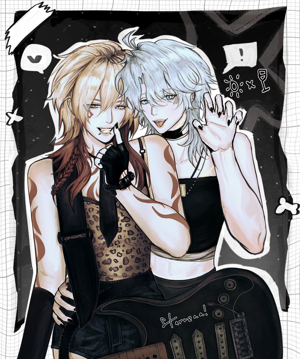 starreaa's tweet image. ☀️🍷alt band yuri #phaidei !!