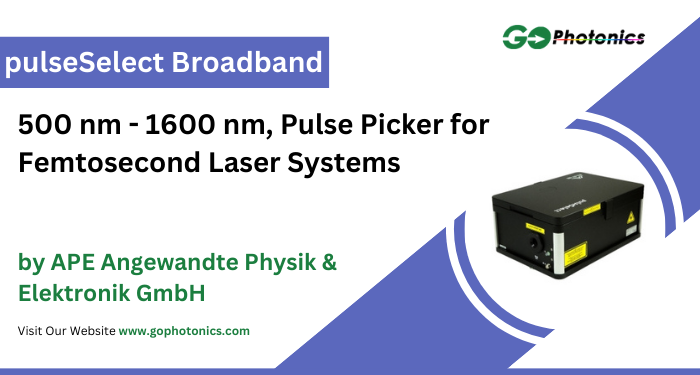 gophotonics's tweet image. The pulseSelect Broadband from APE Angewandte Physik &amp;amp; Elektronik is a Pulse Picker with a wavelength of 500 - 1600nm

Click here to Download the Datasheet ow.ly/sAL550XXUmu

#APEAngewandte #pulse #picker #femtosecond #laser #Featured #Product #photonics #INDUSTRY #Insights