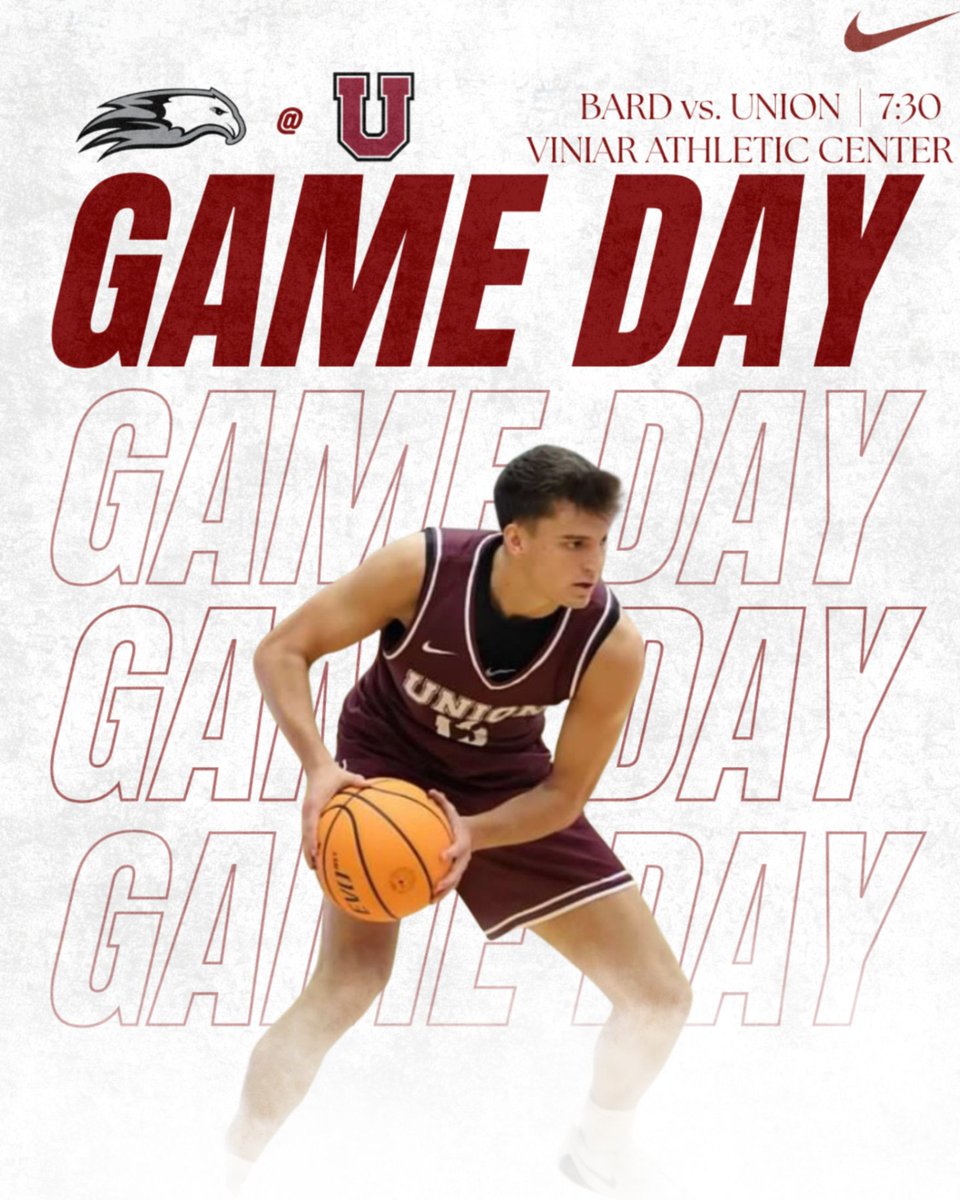 UnionMBB's tweet photo. GAMEDAY!

Tonight at 7:30 PM we take on the Bard Raptors in a Liberty League Conference Game at the Viniar Center!
Hope to see U there!

#TCC #GoU #Earned https://t.co/zc1m6ILZe8