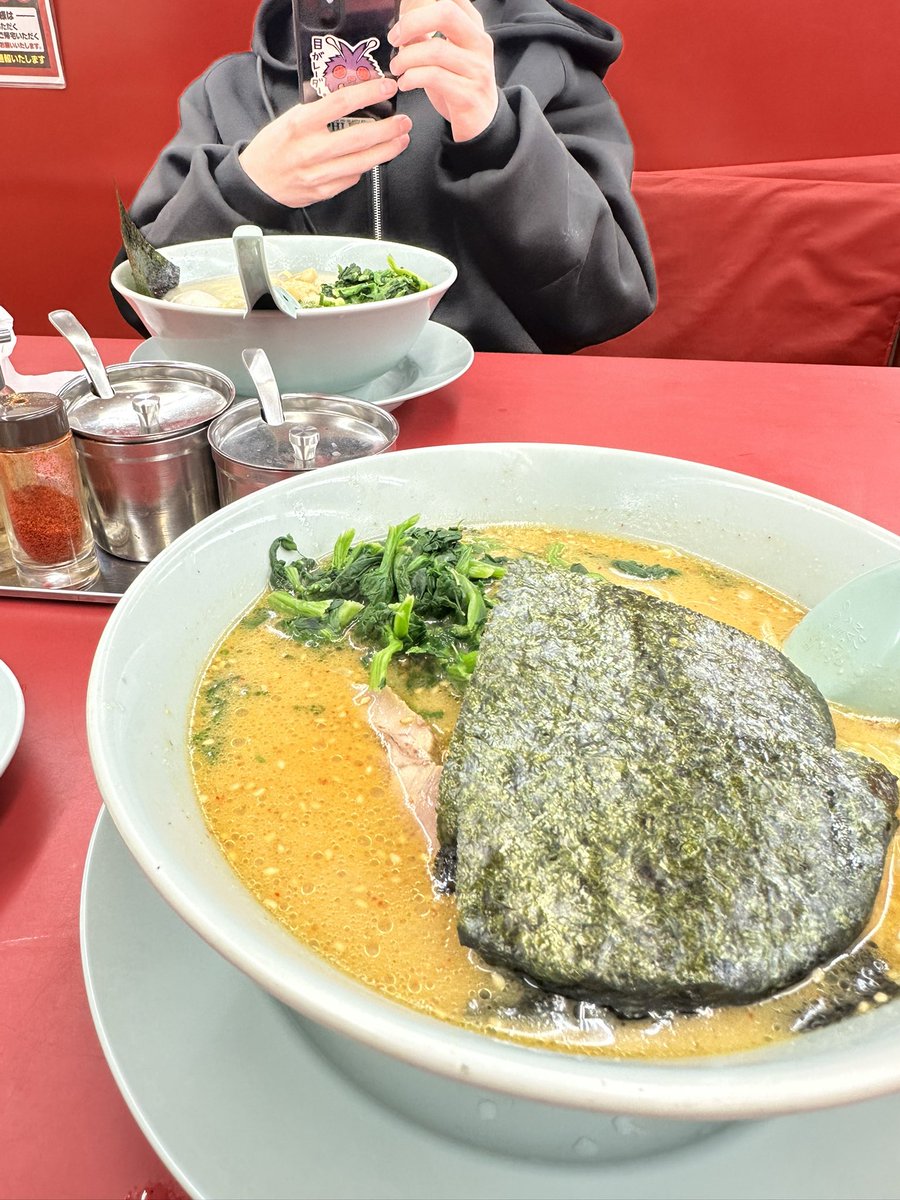 風呂から〆のラーメン〆🍜
