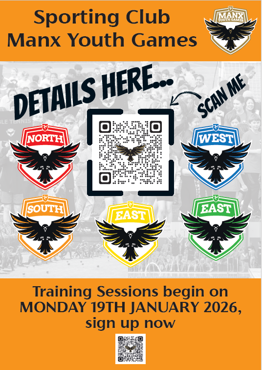 SPORTING CLUB MANX YOUTH GAMES 2026 🔴🟢🟡🟠🔵
🎉 Sign‑Up NOW!

Sessions start tomorrow - register now for the Manx Youth Games 2026!
✅ Ages Year 2-10 ✅ Pick your sport &amp; get involved 📅 Don’t miss out!

👉 Sign up: msr.gov.im/sdu/sporting-c…