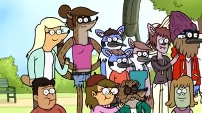 ICEMAN2345678's tweet image. Todos viendo a los hijos de Mordecai y Rigby: están bonitos (están bien culeros)
