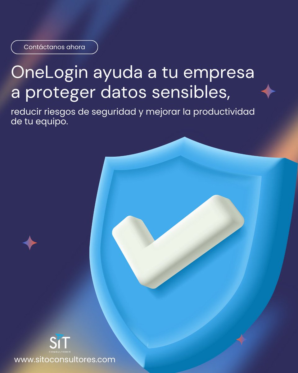 SitConsultores's tweet image. 🔒✨🚀En un mundo donde las amenazas cibernéticas evolucionan cada día, contar con una gestión segura de accesos e identidades no es solo una ventaja… ¡es una necesidad! 💡

📩 Contáctanos en shre.ink/53Dt
#Ciberseguridad #OneLogin #IAM #SSO #MFA