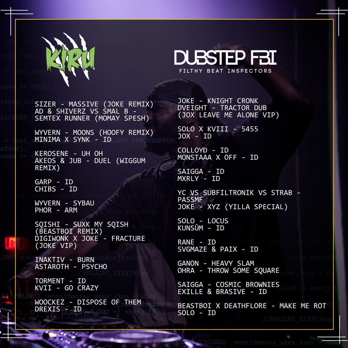 THE FIRST MIX OF THE YEAR 🔥 <a href="/Kirudubz/">𝐊𝐈𝐑𝐔 きる</a> is coming out swinging with enough IDs to get locked up forever…