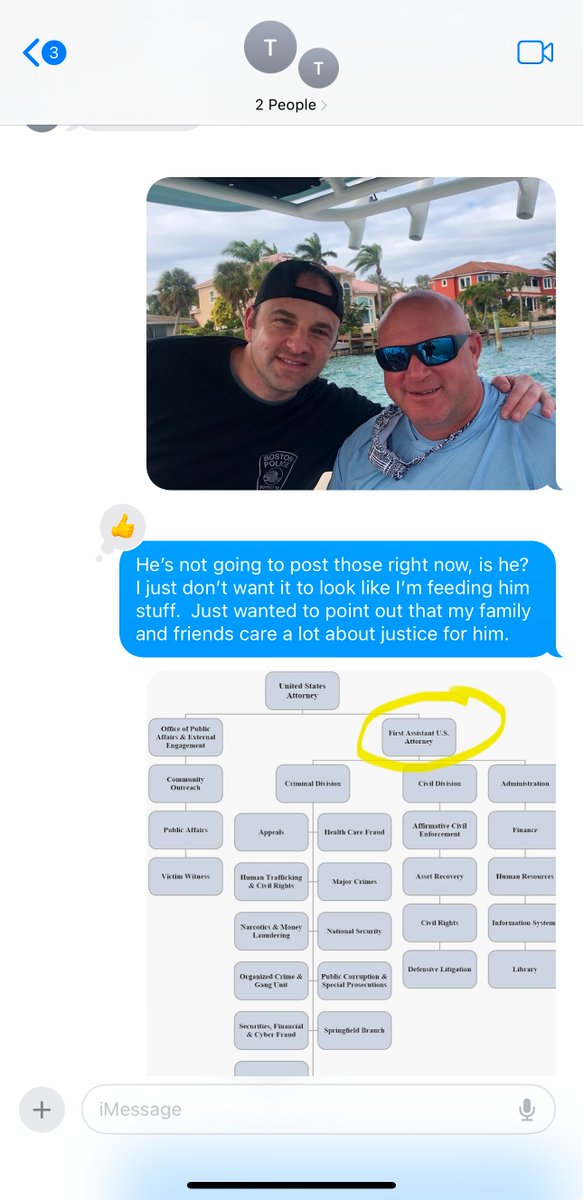 ourx_vault's tweet image. Karen Read was excited as she pushed Turtle to go with the defense conspiracy theory. What pushed him over the top was convincing him the Feds were about to arrest the "real" killers. She sent this organization chart to Nataly and Aidan to prove how high up her contact was: Josh…