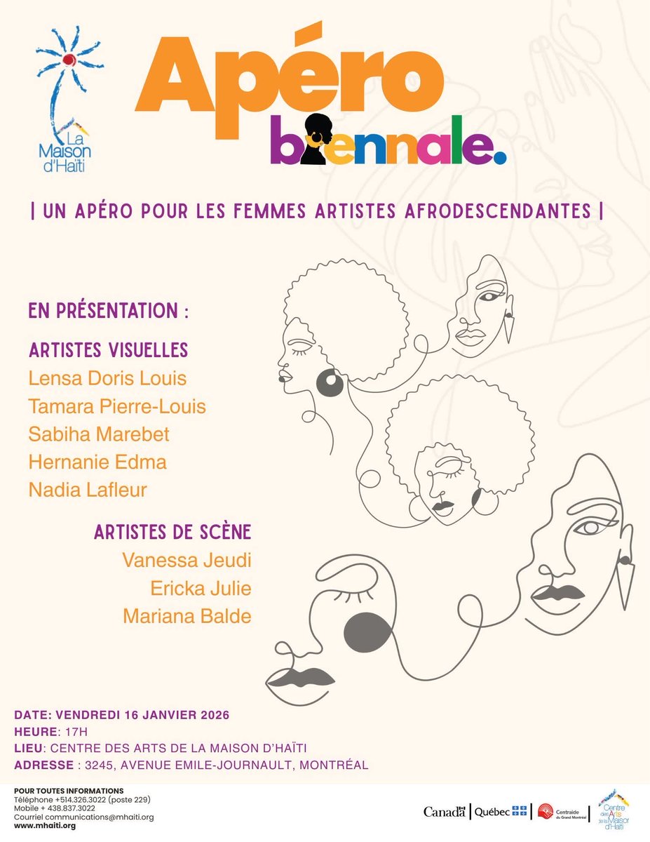 Pita, <a href="/vanessajeudiht/">Vanessa Jeudi</a> ap sou sèn nan Centre des Arts de la Maison d’Haïti pou Apéro Biennale.

#Atisankre #VanessaJeudi