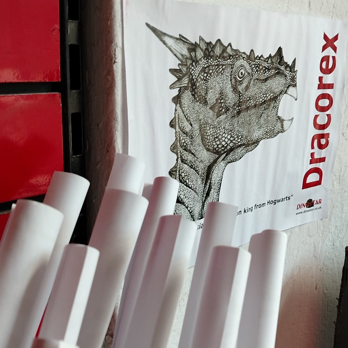 T. rex posters are back in stock! And we still have some Dracorex posters left!

Visit our dinosaurs this weekend and pick up a great souvenir!

Our dinosaur museum on Humber Street in <a href="/FruitMarketHull/">Fruit Market</a> is open every Saturday and Sunday, 11am to 5pm.