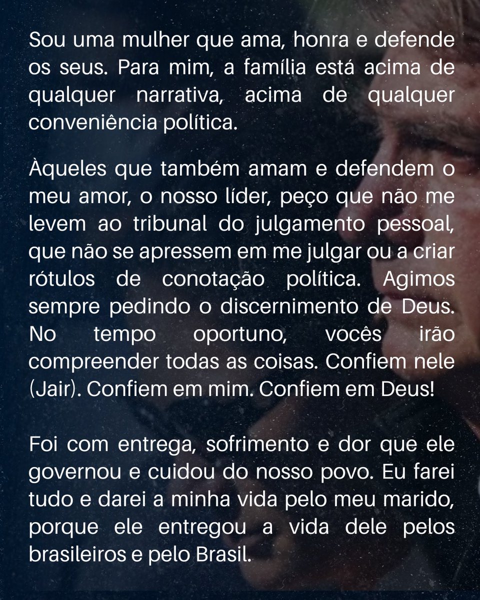 Mi_Bolsonaro's tweet image. Sobre o meu amor…