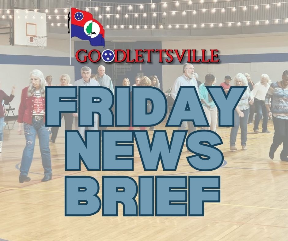 The City of Goodlettsville Friday News Brief contains upcoming city meetings and events. We distribute these to City stakeholders (YOU!), City leaders and staff and to media partners. 

Read today's brief at this link: ow.ly/VeUJ50XY62a