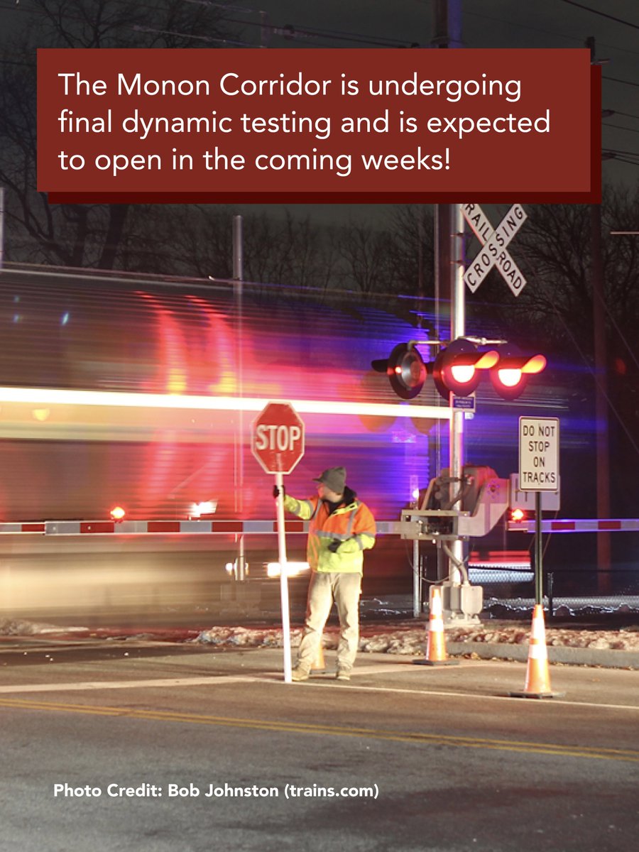 The line is reactivating part of the abandoned Monon Railroad, which had since been repurposed as a walking/biking trail. With enough space along the reactivated corridor to accommodate both, the trail was repaved adjacent to the alignment with new bridges and underpasses.
