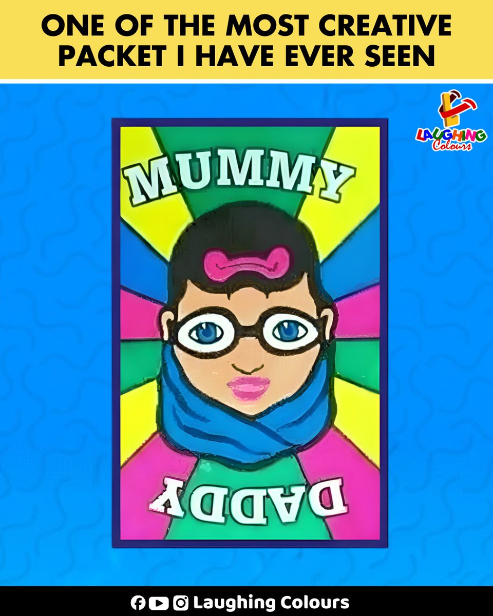 LaughingColours's tweet image. Most creative snack packet 😍

#CreativePackaging #BrandDesign #SnackLovers #VisualTreat #Instagram #fblifestyle