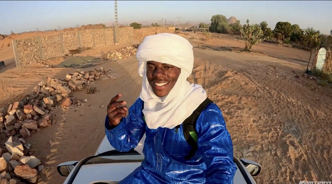 ishowspeedsiu0's tweet image. THANK YOU SAHARA DESERT OF ALGERIA 🇩🇿 ❤️