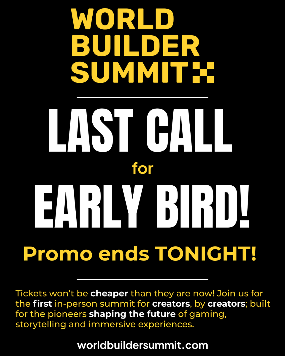 WorldBuilder Summit tweet media