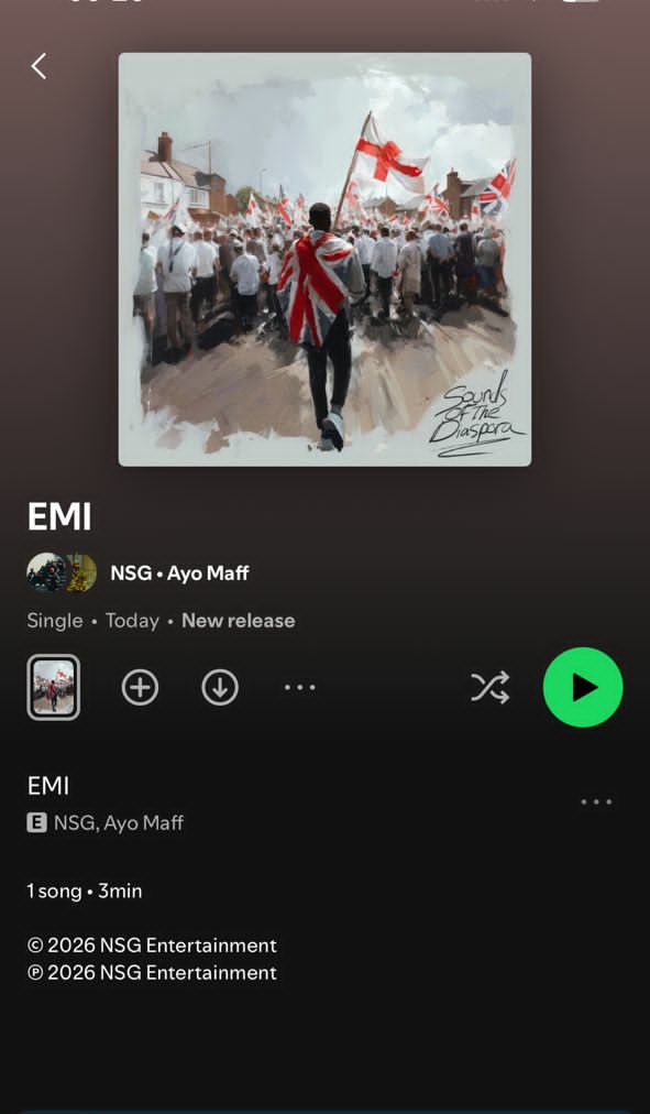 Irishpablo7's tweet image. NSG X Ayomaff out now