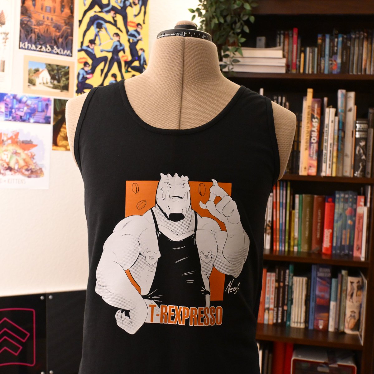 Our shirts are readily available at our table made by our lovely crew <a href="/DhaniSani/">Dhanibobani🌺</a>, <a href="/PadzyanArties/">PADZYANARTIES.BSKY.SOCIAL✨</a>, and <a href="/negnegger/">Negy 🍆</a>! Get them while they're hot! 👀