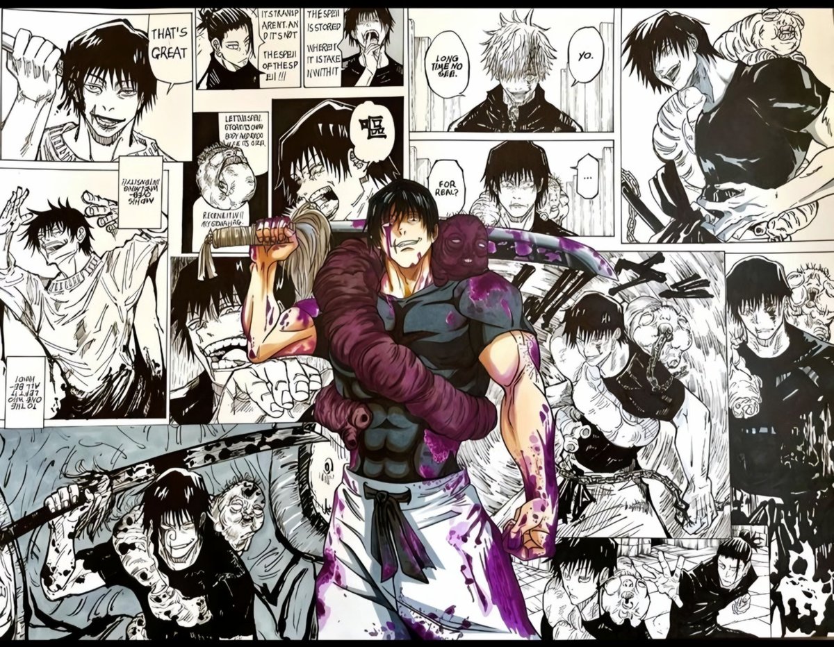 anime_shots's tweet image. TOJI FUSHIGURO