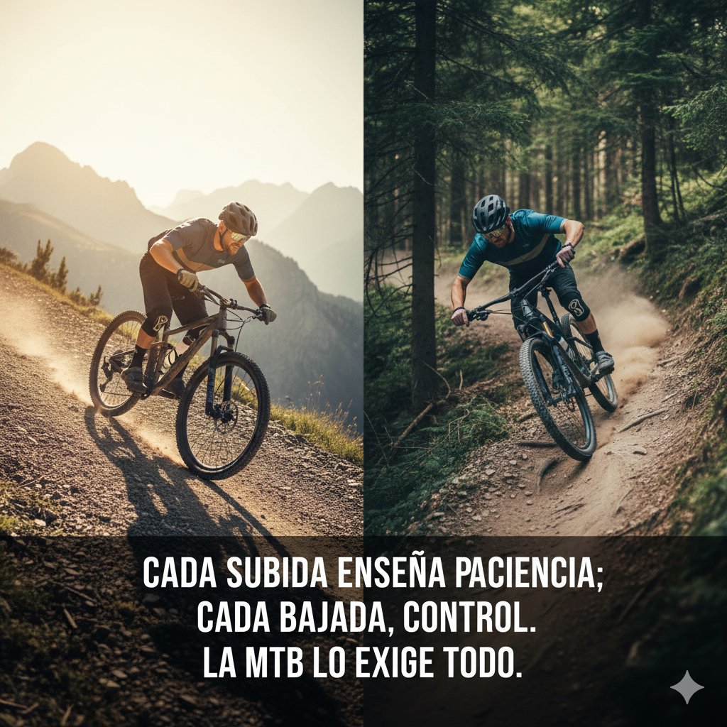Cada subida enseña paciencia; cada bajada, control. La MTB lo exige todo.

#Bicifacil atom.bio/soysergiocalle #mtb #bikes