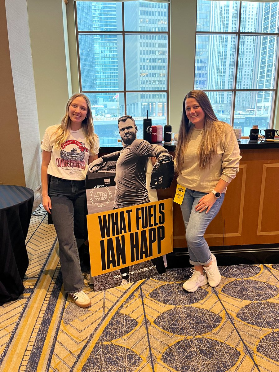 connectroasters's tweet image. We’re here at Cubs Con! Hope to see you this weekend!