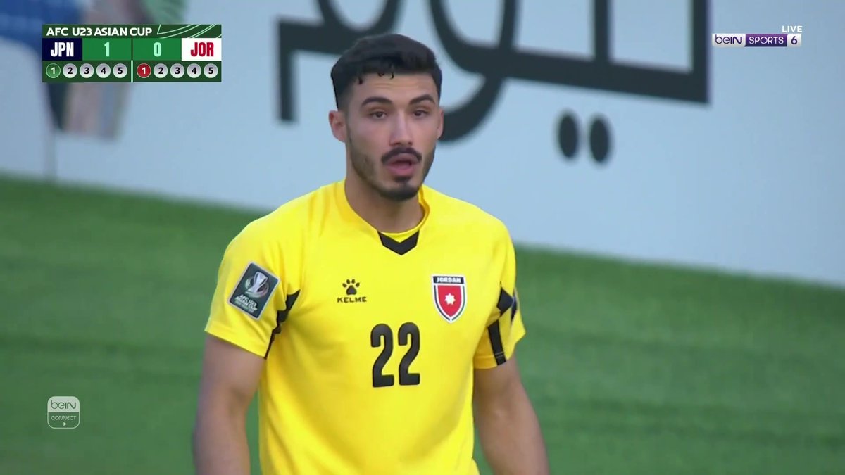 أغرب ما قد تشاهده اليوم .. نقلاً عن بي ان سبورت. ظنّ حارس مرمى منتخب الأردن أنه تصدّى لركلة جزاء أمام اليابان واحتفل بذلك لكن الكرة ارتدّت واستقرت في الشباك 