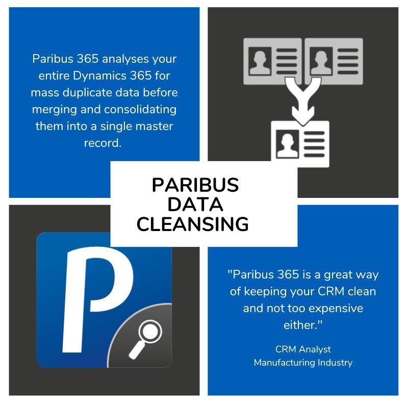 Discover, review, and merge #CRMduplicates

Achieving duplicate-free #CRMdata should be a key goal of your #dataquality strategy. However, despite best endeavours, this can be marred by endless challenges that fail to achieve a truly #SCV.

Read more: buff.ly/45SCmLQ